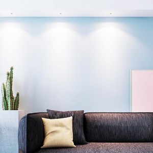 Downlight LED MINI recesso 3W baixo UGR com Driver Lifud Dali