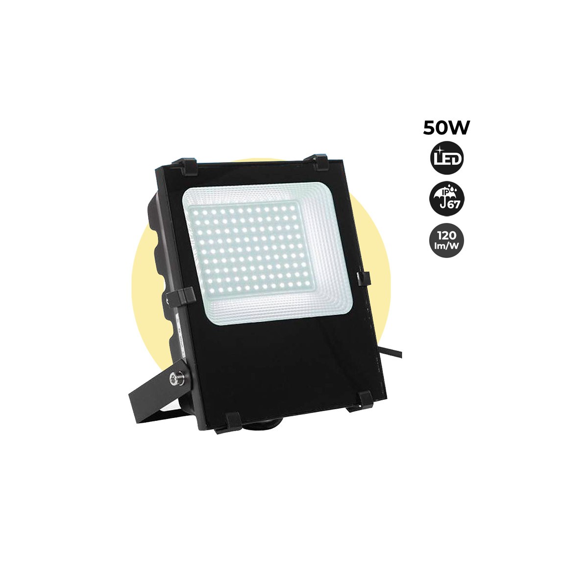 Foco LED 50W Chip Pro IP65