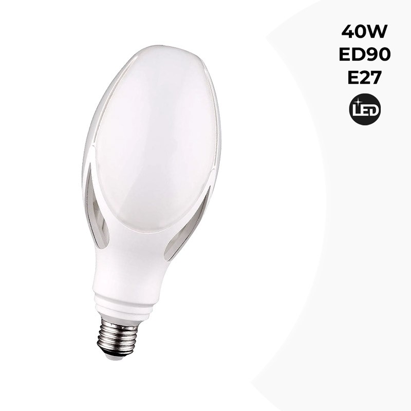 Lâmpada LED ED90 E27 para candeeiro de rua 40W