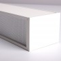 Luminária pendente linear LED 120cm 40W 3400lm