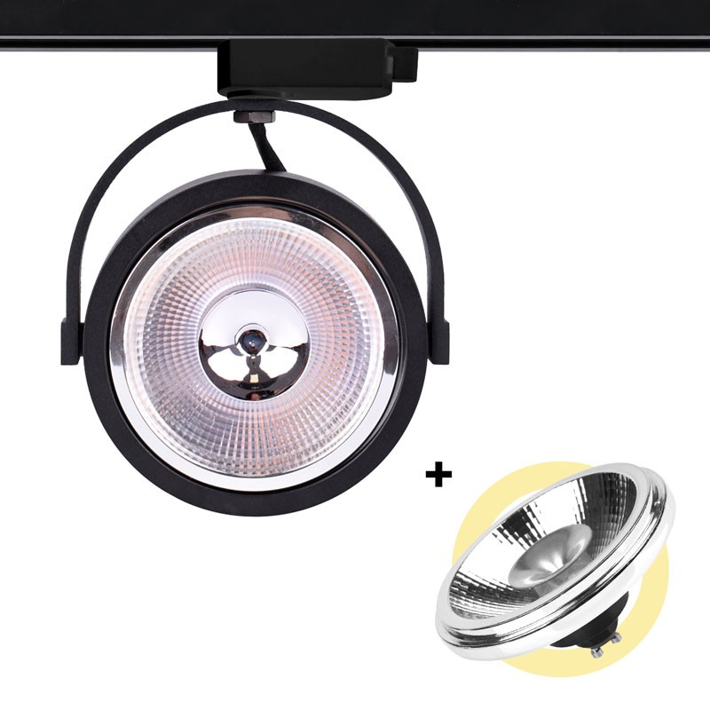 Pack Foco LED Monofásico + Lâmpada LED AR111 GU10