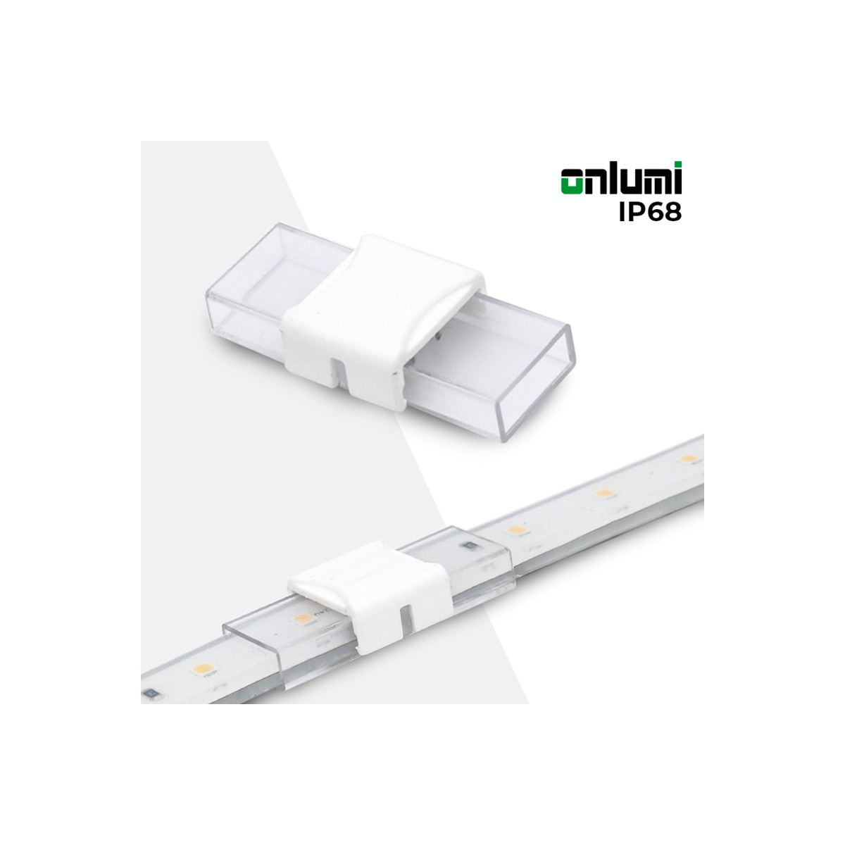 Conector de Fita LED à prova de água IP68 de 10mm