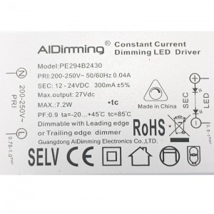 Driver Trtiac regulável CC 12-24V 300MA