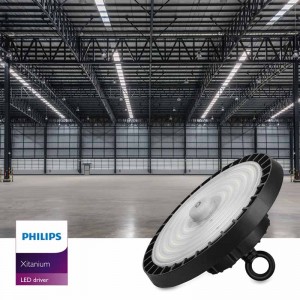 Campânula LED 200W com driver PHILIPS e controlo DALI IP65