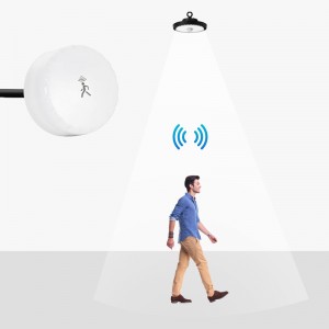 Campânula com sensor de movimento de micro-ondas