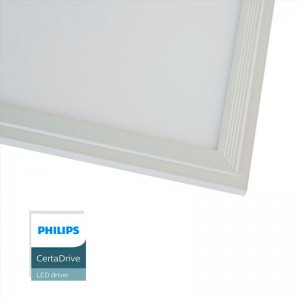 Pacote 6 unidades Painel LED estreito 120x30cm 44W 3980lm UGR19