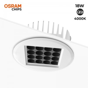 Foco Led 18W 24º UGR18 Osram Chip