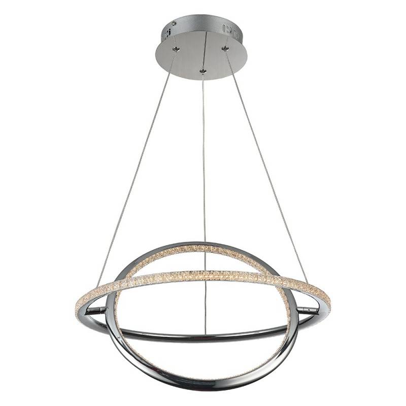 Candeeiro Suspenso LED SIRKLER "28W efeito quartzo