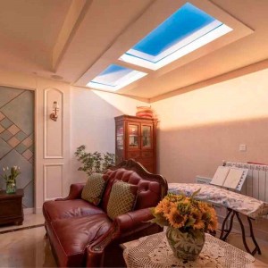 Painel LED retangular blue Skylight 120W