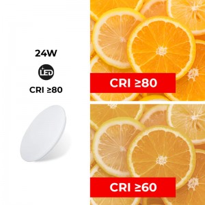 LED BASIC 24W luz de tecto circular IP20