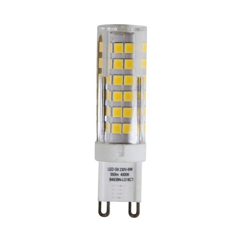 Lâmpada cilíndrica de LED G9 6W SMD2835