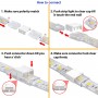 Conector de Fita LED à prova de água 10mm IP68