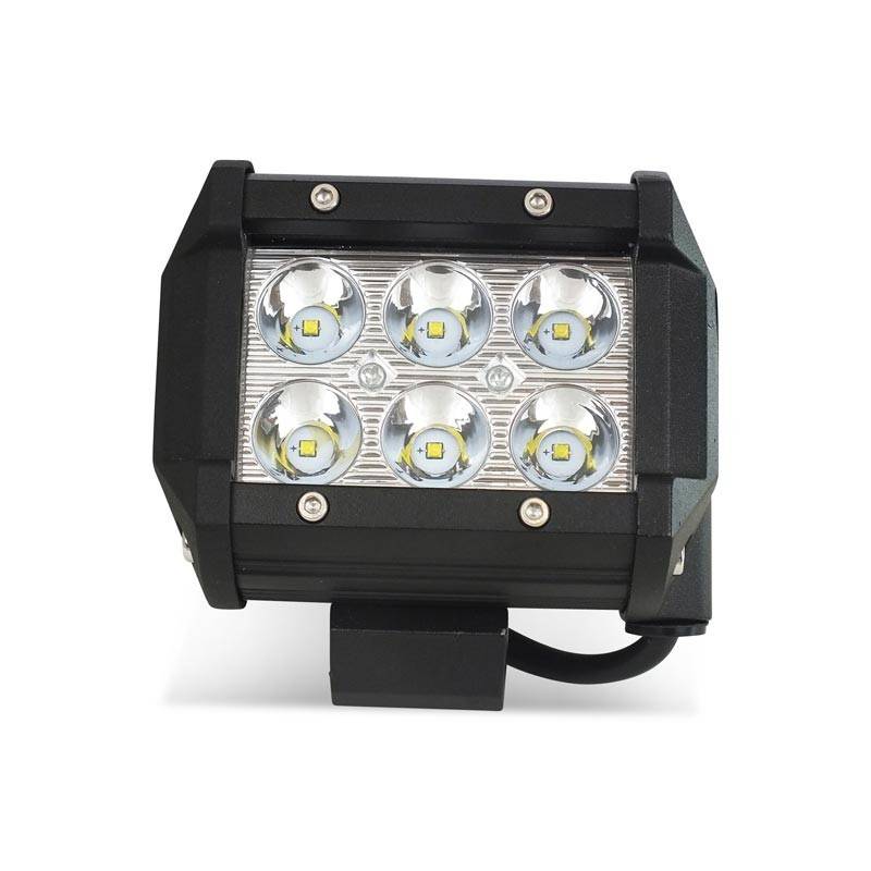 Foco LED para maquinaria, automóvel e náutica 18W -1800lm - Ângulo fechado