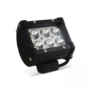 Foco LED para maquinaria, automóvel e náutica 18W -1800lm - Ângulo fechado