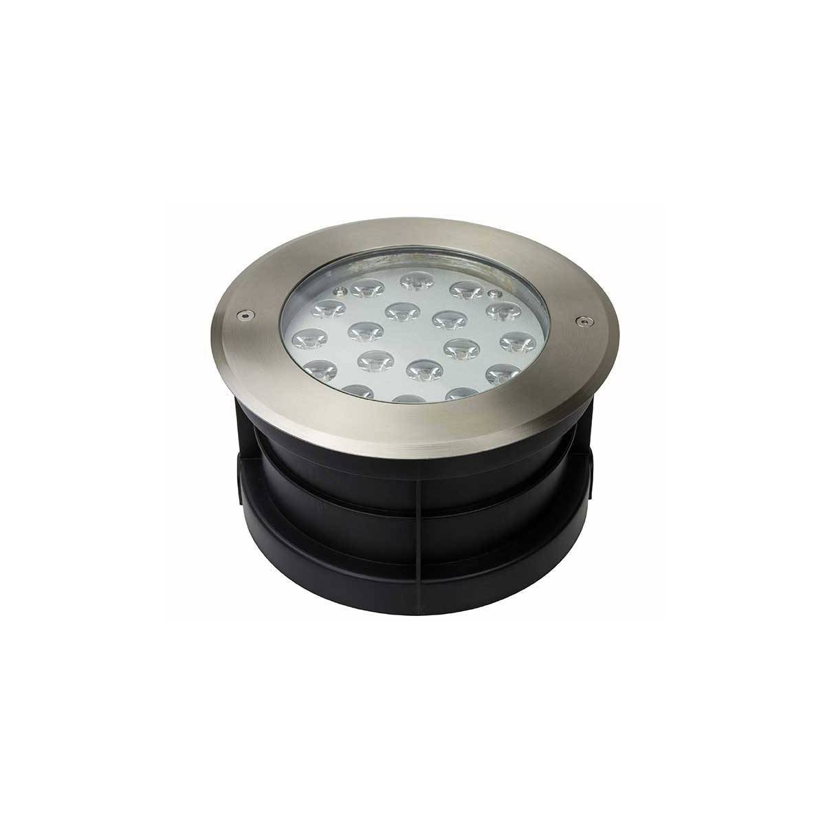 Foco Iluminador de piso LED RGB de alta potência 18W 12V IP67