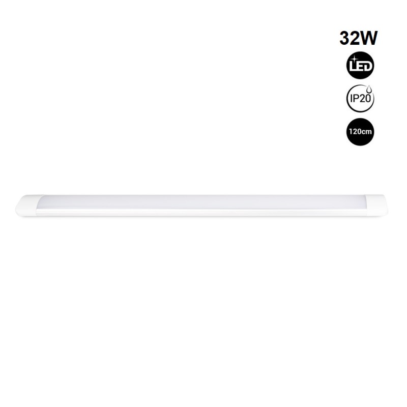 Luminária linear LED de alta potência - 32W - 120cm - IP20