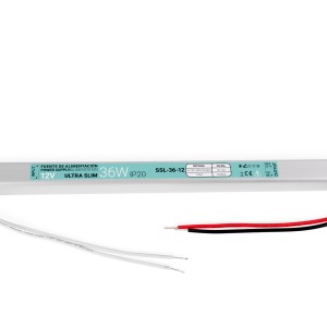 Fonte de alimentação ultra slim12V - 36W - IP20