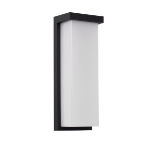 Aplique de parede exterior "Retal" em alumínio - Potência regulável: 18W-20W-22W - CCT- IP65