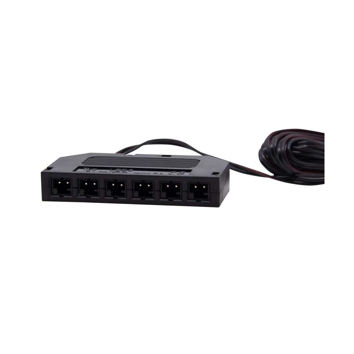 DISTRIBUIDOR MINI AMP COM 6 SAÍDAS FÊMEA 6-24V-DC (MAX. 3A)