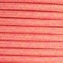Cabo elétrico têxtil estilo nórdico 2X0,75 cor tigre (rosa e amarelo)