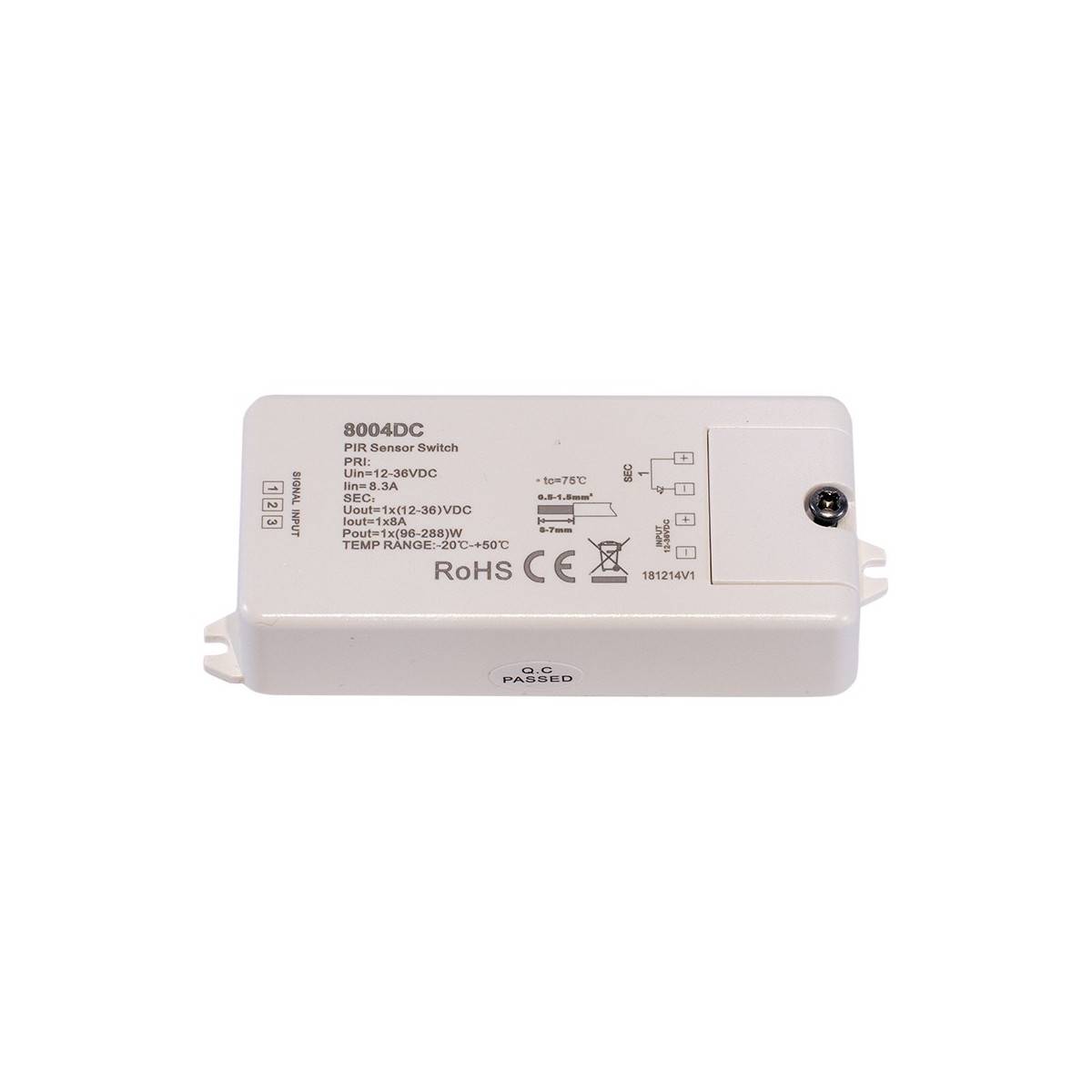 Sensor de movimento PIR 12-36V-DC