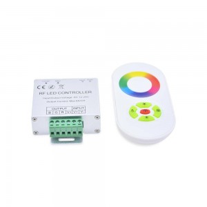 Controlador RGB 18A 12/24V DC comando círculo RGB