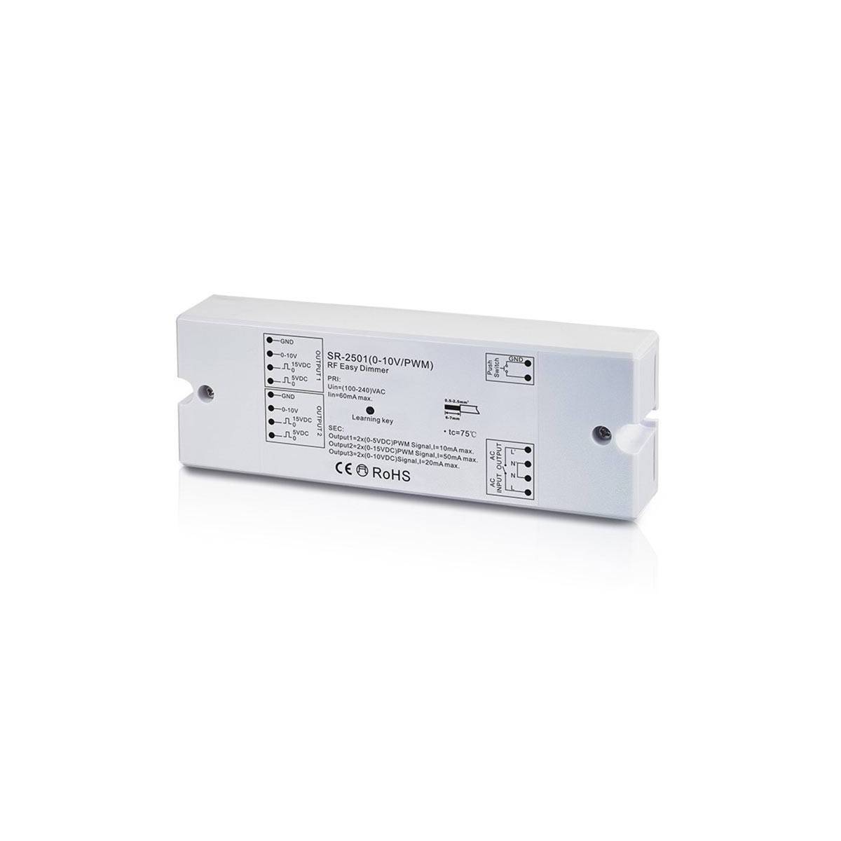 Controlador monocolor Gerador de sinal 0-10V Receptor RF - Easy RF