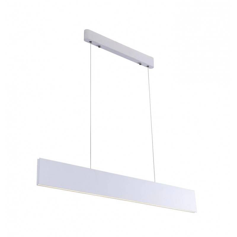 Lâmpada linear LED suspenso 120cm ultra slim 40W 3000K