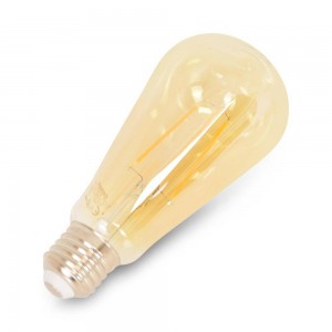 Lâmpada Vintage LED OSRAM 1906 Edison ST64 E27 7,5W regulável