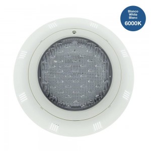 Foco LED de superfície para piscina - branco frio - 24W 12V-AC IP68