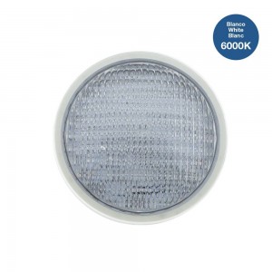 Lâmpada LED PAR56 submergível para piscina 24W IP68 branco frio