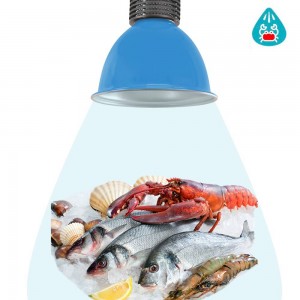 Campânula LED 30W especial para peixes e marisco