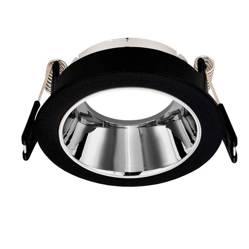 Aro downlight circular encastrável fixo antideslumbrante UGR 16 para GU10 / GU5.3