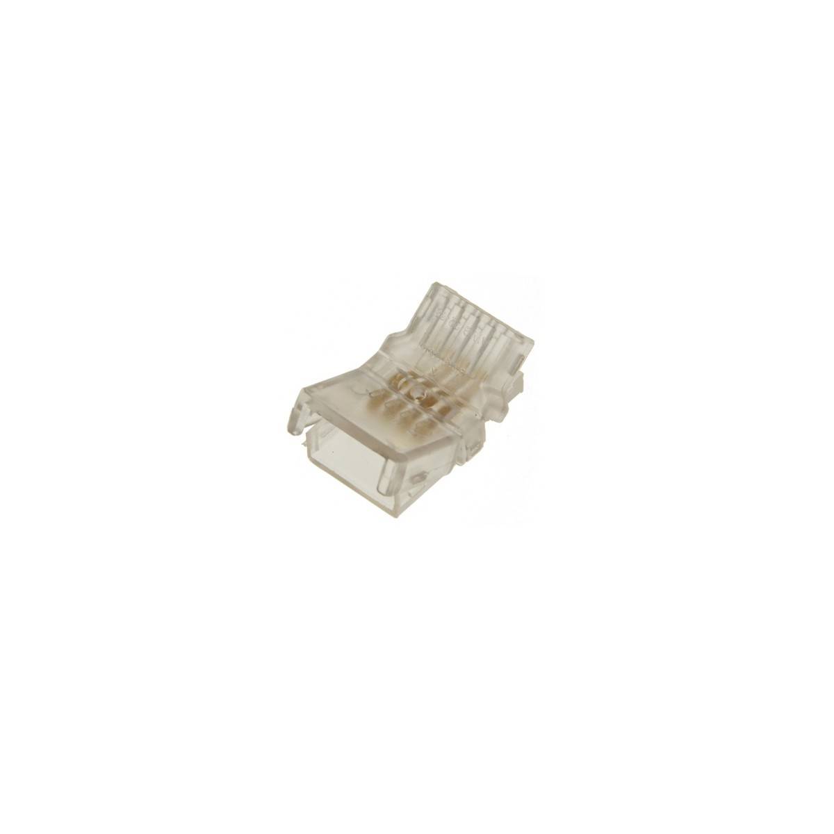 Conector rápido estanque 4 pinos RGB - Fita para cabo PCB 10mm IP66 - máx. 24V