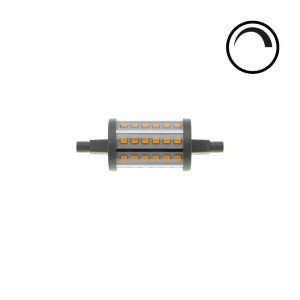 Lâmpada LED R7S linear 78mm 7W regulável 840Lm IP44