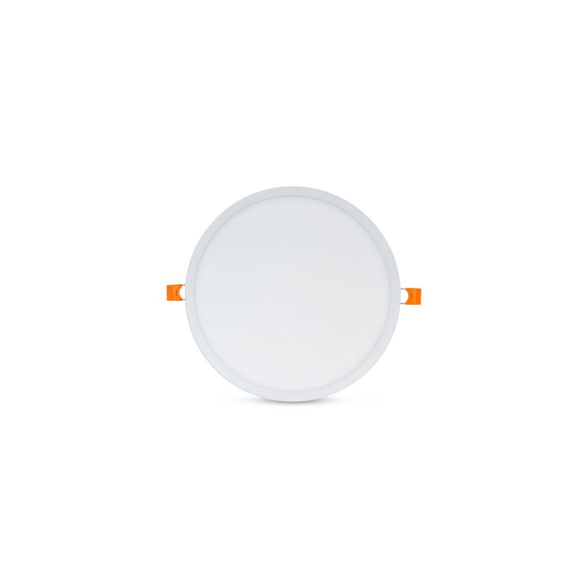 Downlight LED circular encastrável e ajustável 20W